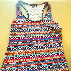 Maxi multicolored dress